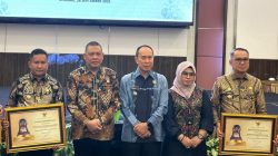 Peduli Tenaga Kerja, Muna Barat Raih Penghargaan Paritrana Award 2025