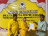 Darwin Ambil Formulir Pendaftaran Calon Ketua Golkar Sultra